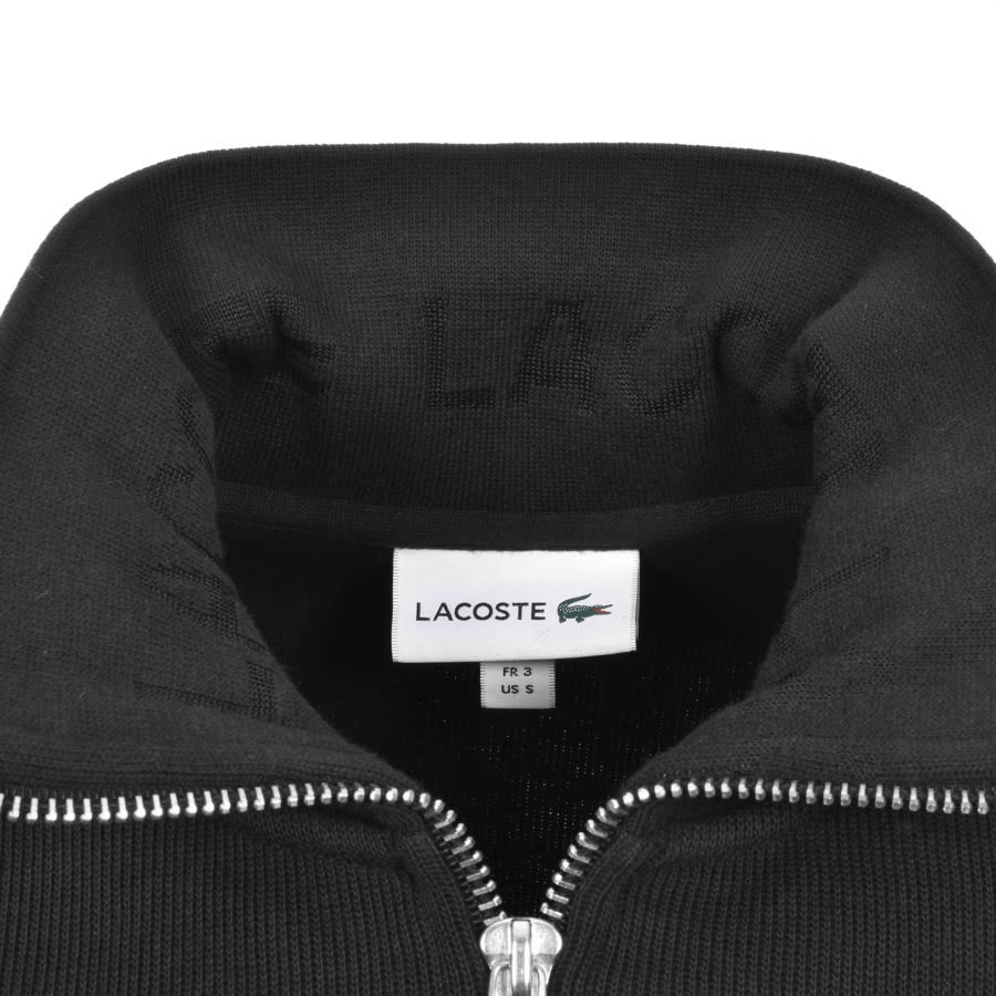 Alternative Image for ProductLacoste Half Zip Sweatshirt Black3